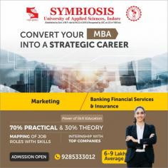 MBA Colleges in Indore: SUAS Indore is the Top MBA college in Indore offering a 2-year MBA BFSI course with a practical-based curriculum. https://www.suas.ac.in/course/mba-in-banking-financial-services-and-insurance/