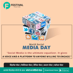 Celebrate World Social Media Day with Festival Poster App

Celebrate World Social Media Day by creating stunning posters with the Festival Poster app! Empower your voice, connect globally, and share your unique stories. Download the Festival Poster app and join the global conversation today!

https://play.google.com/store/apps/details?id=com.festivalposter.android&hl=en?utm_source=Seo&utm_medium=imagesubmission&utm_campaign=worldsocialmediaday_app_promotions