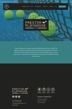 Best Places to Play Pickleball in Dallas

The best places to play pickleball with our comprehensive guide from top-rated courts and community centers to scenic outdoor locations, find the perfect spot for your next game. Ideal for players of all skill levels, these venues offer excellent facilities and vibrant pickleball communities.

https://www.prestonpickleball.com/