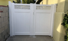 At Fantastic Vinyl Fence, we’re excited to introduce our outstanding Vinyl Gates service, where we address all your property’s security and appearance requirements. Whether you’re searching for Vinyl Single Side Gates, Vinyl Fence Gates, or Vinyl Doors, we have a solution for you. Our high-quality gates not only improve your property’s safety but also add a touch of style to it. With Fantastic Vinyl Fence, you can trust us to provide both security and beauty for your space.