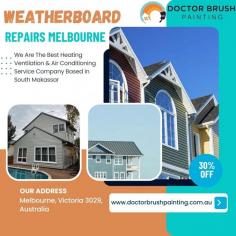 Moisture intrusion occurs when the weatherboard eventually fails and separates from the underlying structure of your home's walls. This moisture ingress can cause problems, including bug infestations, farm wood decay, and mould formation. Don't allow damaged weatherboards to detract from the appeal of your house or expose it to danger. Make an inspection appointment and contact Doctor Brush Painting Services immediately if you need Weatherboard replacement or repair. Experts from Doctor Brush Painting will visit your house, and with great care and accuracy, they will restore the strength and beauty of your home's weatherboards.