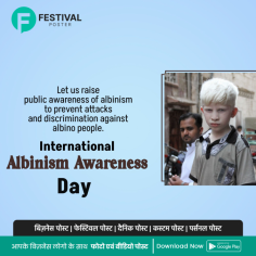 Create Images and Posters from Festival Poster App to spread International Albinism Awareness Day

Celebrate International Albinism Awareness Day on June 13th with customized posters from the Festival Poster App. Raise awareness, promote understanding, and support the albinism community. Download the app now to create your own awareness posters and share them with your network.

https://play.google.com/store/apps/details?id=com.festivalposter.android&hl=en?utm_source=Seo&utm_medium=imagesubmission&utm_campaign=internationalalbinismawarenessday_app_promotions