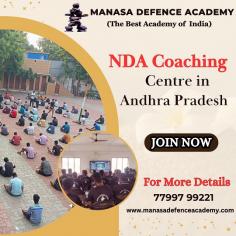 Welcome to Manasa Defence Academy, the best NDA coaching center in Andhra Pradesh! At Manasa Academy, we provide top-notch NDA training to students looking to pursue a career in defense services. Our experienced faculty and comprehensive study materials ensure that our students are well-prepared to in the NDA exam. Join us today and take the first step towards a successful career in the Indian Armed Forces!