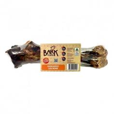 Give your dog a healthy chew with Bark & Beyond Kangaroo Leg Bone Dog Treats. Ideal for biting, and removing tartar from teeth for better dental health.
