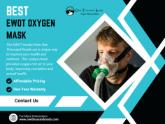 The "EWOT Oxygen Mask" by One Thousand Roads is designed for Exercise With Oxygen Therapy (EWOT). This therapy involves breathing in high levels of oxygen while exercising to boost oxygen delivery to your body's cells. The mask helps you breathe in more oxygen, improving energy levels, endurance, and overall performance. It's particularly useful for athletes, fitness enthusiasts, and people looking to enhance their workout results. Easy to use and comfortable, this mask can make your exercise sessions more effective by ensuring you get the maximum benefits of increased oxygen intake.