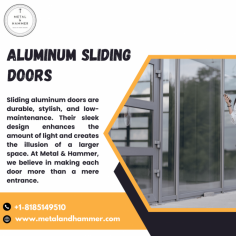 Explore the Brightness of Your Homes with Sliding Aluminum Doors