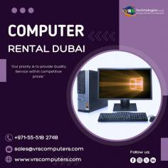 Fast and Convenient Computer Rental in Dubai

At VRS Technologies LLC, we provide fast and convenient Computer Rental in Dubai, ensuring you have access to top-tier technology when you need it. Our flexible rental plans cater to all kinds of events and business needs. For more info on Computer Rentals, Reach out to us at +971-55-5182748.

Visit: https://www.vrscomputers.com/computer-rentals/desktop-rentals-in-dubai/