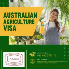 The Australian Agriculture visa will be available to workers across the agriculture (including meat processing), fisheries and forestry sectors and provide a basis for the ongoing growth of Australia’s primary industries. The Australian Agriculture visa will be open to applicants from a range of countries negotiated through bilateral agreements.