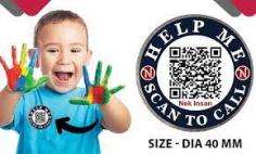 This QR sticker from nekinsan for child safety is one of the best for child safety, for example, if your child goes missing, any bystander can quickly scan the QR code with the Nekinsan Insan app or any G-pay or Phone-Pay app. After scanning the QR code the back camera of the person will be open and he will take a photo/video of a missing child, This photo/video will then automatically trigger a high-priority alert sent to your mobile phone, even if it's locked. You'll get the live photo/video and details like date, time, and location. 
