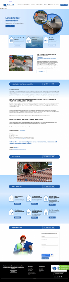 Colorbond Roof Cleaning Services in NSW

Premium roof tile cleaning including Colorbond roofs. Trusted in Sydney, Newcastle & across NSW for expert services and stunning results.
https://unitedroofrestorations.com.au/roof-cleaning/
