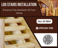 Handcrafted Log Stairs Installation Services

We specialize in log stair services, providing expert installation and creative home designs. Our experienced team ensures quality craftsmanship and personalized solutions for your unique staircase needs. Call us at (970) 524-7323 for more details.