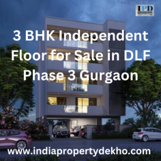 Independent floor for sale in dlf phase 3 gurgaon is strategically located in Sector 24, Gurgaon, providing easy access to major business hubs, shopping centers, and educational institutions.