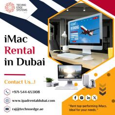 Discover the ideal scenarios for iMac rental, from short-term projects to events, ensuring cost-effectiveness and flexibility. Techno Edge Systems LLC offers the enhancing Services of iMac Rental Dubai. For More info Contact us: +971-54-4653108 Visit us: https://www.ipadrentaldubai.com/