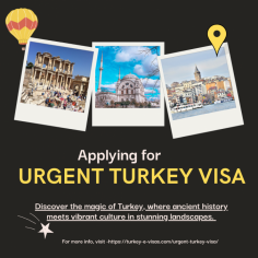 Need an Urgent Turkey Visa? 
Planning a last-minute trip to Turkey? 