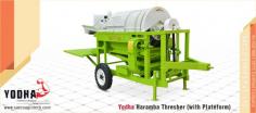 Yodha Haramba Thresher with Plateform Manufacturers Exporters Wholesale Suppliers in India Ludhiana Punjab Web: https://www.saecoagrotech.com Mobile: +91-7087222588, +91-7087222188
