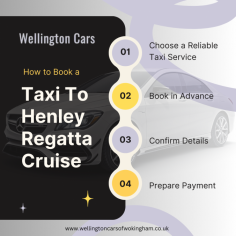 Choose a Reliable Taxi Service: Research and select a reputable taxi company with positive reviews and experience in handling event transportation.

Book in Advance: Make your reservation early to ensure availability, especially during peak times like the Henley Regatta.

Confirm Details: Verify your pick-up location, time, and destination to avoid any last-minute confusion or delays.

Prepare Payment: Confirm the payment method and any additional costs, such as waiting charges or special requests, ahead of time.