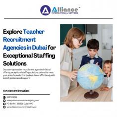 Discover top teacher recruitment agencies in Dubai offering exceptional staffing solutions tailored to meet your school's needs. Find the best talent effortlessly with expert guidance and support.