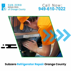 Offering expert repair services for Subzero refrigerators in Orange County, including coil cleaning, leak repair, noise reduction, and cooling solutions. Our skilled technicians ensure your fridge runs smoothly. Call 949-610-7022 for fast, reliable service.
