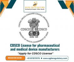 A CDSCO License is essential for pharmaceutical and medical device manufacturers to market their products in India, ensuring compliance with safety and quality standards. Agile regulatory consultancy provides expert guidance, smoothing the path to obtaining this license swiftly and efficiently.