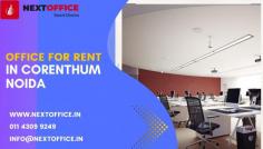 Locate exceptional Office For Rent in Corenthum Noida, strategically located in the epicentre of Noida's thriving business district. Benefit from cutting-edge facilities and a coveted business address that commands respect. This is where your company's successive triumph begins. Take advantage of this - reserve your ideal office space today!