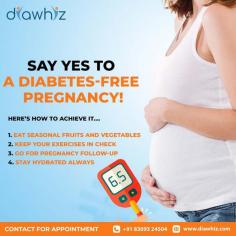 Diet chart in pregnancy for diabetes patients explained here, consult with our expert doctors and dieticians to manage diabetes in pregnancy effectively.