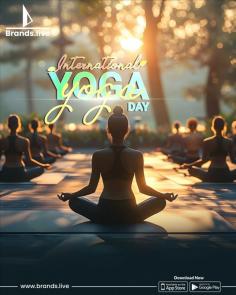 "Discover our exclusive collection curated for International Yoga Day on Brands.live! Explore a variety of serene templates, stock photos, vectors, and illustrations crafted to help you create stunning visuals effortlessly. Enhance your social media engagement and optimize outreach with effective marketing strategies. Brands.live provides comprehensive business growth tools and expert support, ensuring a seamless journey to success for your Yoga Day campaigns. Embrace Brands.live today and enhance your Yoga Day celebrations with our exclusive offerings!

