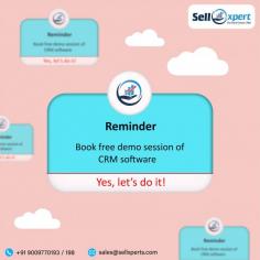 Struggling to keep track of your leads and customers?  SellXpert can help!  Book a free demo of our real estate CRM software today and see how it can streamline your sales process and boost your bottom line.

Call us at +91-9009770193

visit www.sellxperts.com