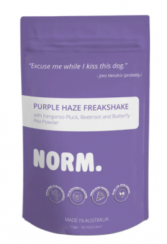 "Norm Purple Haze Freakshake For Dog and Cat | VetSupply

Norm Purple Haze Freakshake is a powdered milkshake mix made from freeze-dried kangaroo pluck, beetroot, butterfly pea powder, and coconut milk. Order Now!

For More information visit: www.vetsupply.com.au
Place order directly on call: 1300838787"