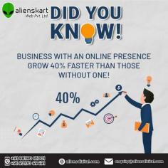 Business with an online presence grow 40% faster than those without one!

Search Engine Optimization (SEO) is at the heart of Alienskart Web Pvt Ltd's digital marketing services. Their AI-powered SEO strategies encompass comprehensive keyword research, on-page optimization, technical SEO, and strategic link building. By leveraging the latest AI technologies and data-driven insights, they help your website rank higher in search engine results, driving qualified traffic and increasing your online visibility.
https://aliensdizital.com/
