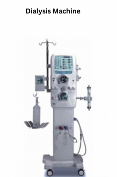  Medzer dialysis machine performs dialysis, replicating the kidney's function of filtering waste and excess fluids from the blood. It has a connected load of ≤ 2000 VA, a power supply of AC 220 V, 50 Hz ~ 60 Hz, dimensions of 850 × 840 × 1660 mm, and weighs 140 kg.
