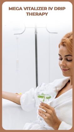 Halcyon Medispa's Mega Vitalizer IV Drip Therapy replenishes essential vitamins, minerals, and antioxidants directly into the bloodstream for optimal health and vitality. This customized intravenous treatment boosts energy, supports immune function, and promotes overall wellness, leaving clients feeling rejuvenated and revitalized.