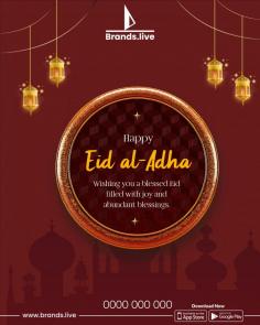 Discover our extensive collection of Eid al-Adha wishes templates on Brands.live! Craft personalized messages that convey your heartfelt sentiments with ease. Share blessings and joy with our ready-to-use templates, perfect for sharing heartfelt wishes with your loved ones. Customize wishes on your own using our Postermaker app, just like the creative Hatti app. Download now and start spreading the joy of Eid!

✓ Free for Commercial Use ✓ High-Quality Designs.

Because Brands.live है तो सब आसान है! (Aasan Hai)

https://brands.live/templates/eid-al-adha-wishes-templates?utm_source=Seo&utm_medium=socialbookmarking&utm_campaign=eidaladhawishestemplates_web_promotions