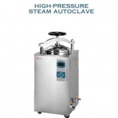 Labmate High-Pressure Steam Autoclave is intended with a double stainless-steel basket that holds a capacity of 35 L with advanced features for efficient and effective sterilization processes. Improved with 7 fixed sterilizations for the processing , Fully automatic route for water inlet, sterilizing, exhausting, draining, vacuum drying. It has an alert system, which automatically shuts down with a reminder beep alarm after sterilization Capability of ensuring inner air from dressing. It's max working temperature is 0.23 MPa , adjustable temperature is from 105°C to 134°C its time period is from 0 to 99 min.