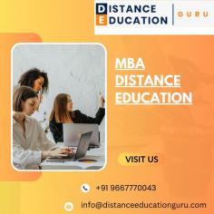 Embark on a transformative journey with MBA Distance Education Guru's MBA program, designed to suit your schedule and aspirations. Our innovative approach to distance learning ensures flexibility without compromising on quality. Whether you're a working professional or a busy parent, our comprehensive curriculum and dedicated support system empower you to excel in the business world from the comfort of your home. Turn your ambitions into achievements with Distance Education Guru.