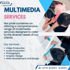 At Aaks, we offer a diverse and comprehensive suite of multimedia services designed to elevate your brand and communicate your message effectively. Our team of creative professionals is dedicated to delivering high-quality content that resonates with your audience across various platforms.

More Visit Us: https://www.aaks.ca/
Call: +1 416 827 2594

#MultimediaServices #CreativeSolutions #DigitalMedia #VideoProduction #GraphicDesign #MarketingMaterials #webdesignmississauga