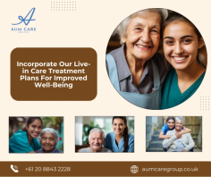 Welcome to Aum Care Group specialised Live in care services.  We incorporate complete help from everyday exercises to expert clinical considerations to provide compassionate care to traditional care homes. Trust our live-in care England care workers to empower the feeling of freedom & control. Contact us Today!
Website: https://www.aumcaregroup.co.uk