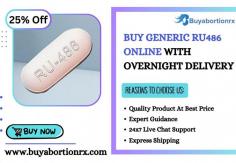 Buy generic RU486 online for a safe, discreet, and affordable unplanned pregnancy solution. Trusted source for high-quality products with secure delivery. Easy access to reliable reproductive health care. Buy Generic Ru486 online now for prompt, confidential service.

Visit Now: 
https://www.buyabortionrx.com/generic-ru486