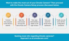 For Zmodo Camera Setup, firstly power on the device and connect the network to the code. Then, download the Zmodo app and access the account using valid credentials. Afterward, add the camera to the device and follow the instructions to complete the setup. Follow us for more information on set-up procedures and troubleshooting!           https://zmodocam.com