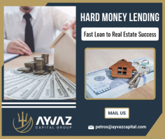 Fast Cash Hard Money Lenders

Our hard money lenders provide quick, reliable funding solutions. We specialize in asset-based loans, offering fast approvals and flexible terms to meet your financial needs. For any inquiries send mail to petros@ayvazcapital.com.