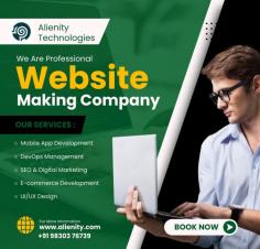 Looking to create a stunning online presence? Alienity Technologies, a premier Website Making Company in Kolkata, India, crafts dynamic websites tailored to your needs. From sleek designs to seamless functionality, we turn your vision into a captivating digital reality.
https://www.alienity.com