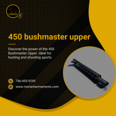 Unlock the Potential with 450 bushmaster upper

Enhance your AR rifle with the 224 Valkyrie Upper and 450 Bushmaster Upper from Moriarti Armaments. Explore our 80% kits for superior performance. Upgrade today for precision, reliability, and power. Elevate your shooting experience with our top-quality products. Visit us now for excellence in firearms.