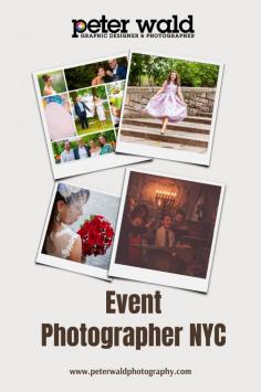 The memories of your Event Photographer NYC with Peter Wald Photography. I took up event photography as my profession because I enjoy capturing the essence of your big day.