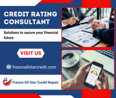 Professional Credit Consulting Services

Our credit score consultant reviews your creditworthiness and guides you through the process. We assist you in determining a realistic timeframe for achieving the desired goals. For more information, mail us at alex@fresnoallstarcredit.com.