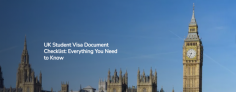 Apply stress-free for UK student visa: Find out which essential documents you need to apply for a student visa in the UK. Comprehensive guide for applicants.