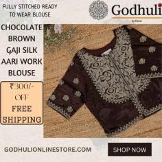 An embroidered blouse is a versatile and stylish garment adorned with intricate needlework, often featuring floral, geometric, or cultural motifs. These blouses add a touch of elegance and tradition to any outfit, making them perfect for both casual and formal occasions. At Godhuli Online Store, you can explore a diverse collection of embroidered blouses that blend contemporary fashion with traditional craftsmanship. Each piece is meticulously crafted, offering unique designs that cater to various tastes and preferences.