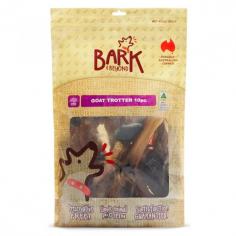 Bark and Beyond Goat Trotter Dog Treats: These treats are perfect for promoting dental health & providing long-lasting enjoyment. Shop dog treats at VetSupply.
