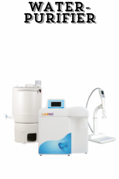 Labnic water purifier removes contaminants from water, making it safe for consumption. It produces 12 L/Hr of ultra-pure water with 18.2 MΩ.cm resistivity and 16 MΩ.cm deionized water. The water flow rate is up to 2 L/min with a tank. 5.0-inch colorful high-resolution touch screen controlling system