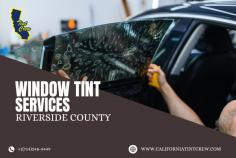 Expert Window Tint Services in Riverside County

Trust in our expertise for the best window tint services in Riverside County. California Tint Crew combines precision and professionalism, delivering unparalleled results that enhance both the aesthetics and functionality of your vehicle's windows.