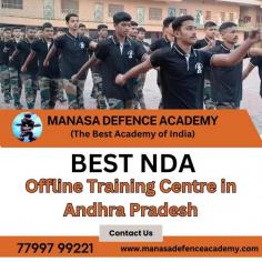 Are you looking for the best NDA offline training center in Andhra Pradesh? Look no further! Manasa Defence Academy is dedicated to providing top-notch NDA training to students who are passionate about pursuing a career in defense services. Our experienced faculty members and comprehensive curriculum ensure that you receive the best preparation possible to excel in the NDA entrance exam. Join us today and embark on your journey towards a successful career in the Indian Armed Forces!
