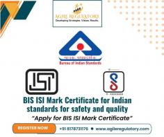 A BIS ISI Mark Certificate signifies compliance with Indian standards for safety and quality. To obtain it through an Agile Regulatory Consultant, you streamline the certification process, ensuring efficiency and adherence to regulations, and facilitating quicker market entry for products.